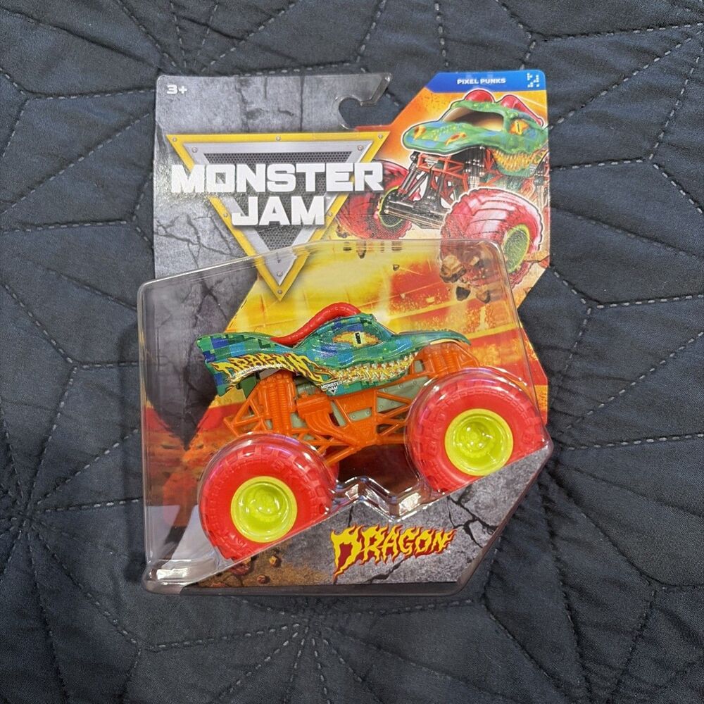 2026 Spin Master MONSTER JAM Series 45 DRAGON (PIXEL PUNK)
